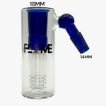 Load image into Gallery viewer, FLAME MBAC 001 BLUE 14MM 45 DEGREE ASH CATCHER M-18 TO F 14
