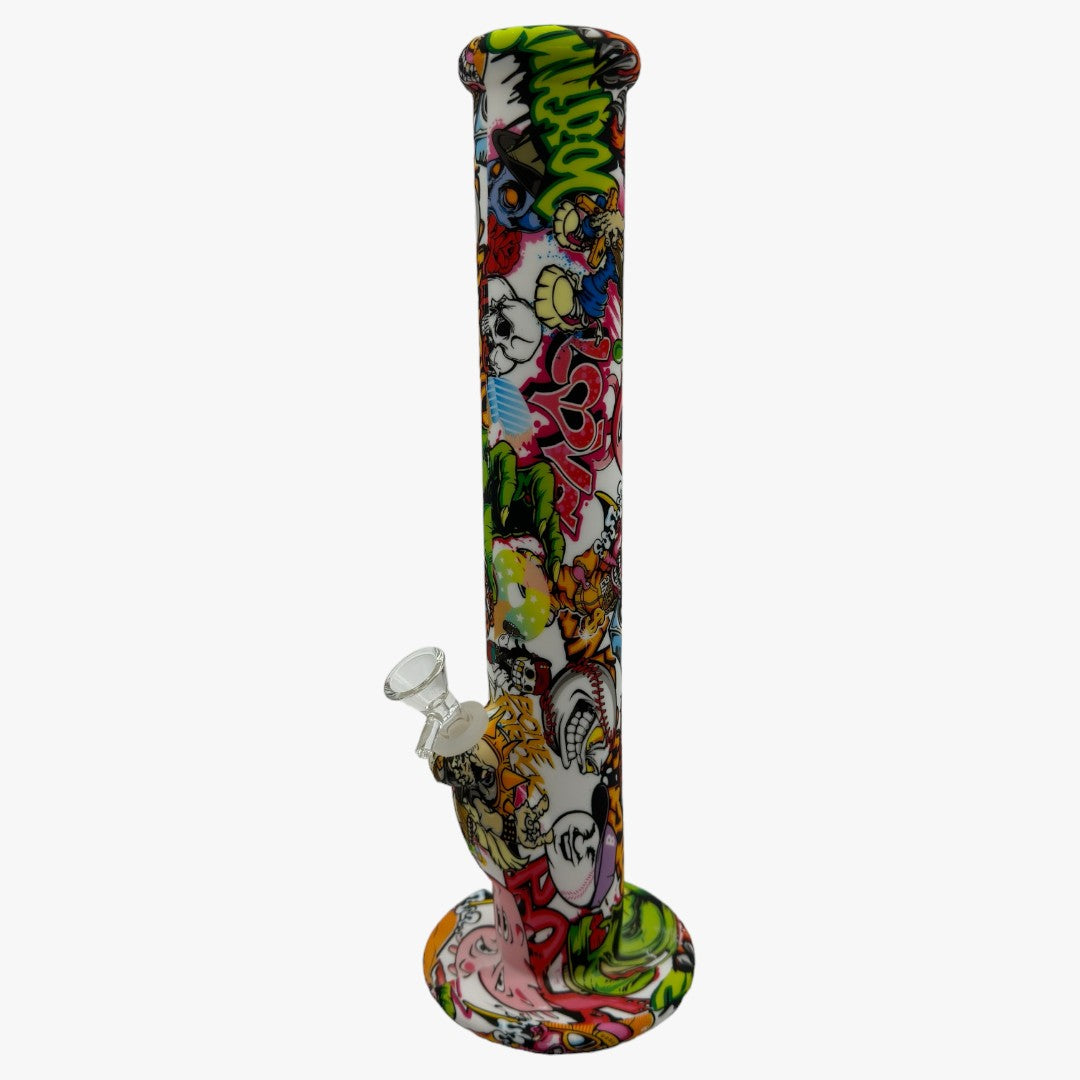 14'' STRAIGHT  SILICONE BONG