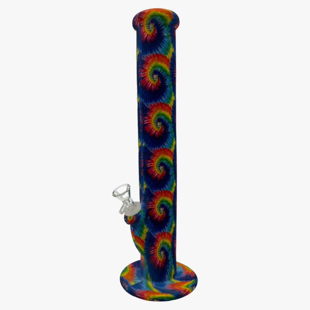 14'' STRAIGHT  SILICONE BONG