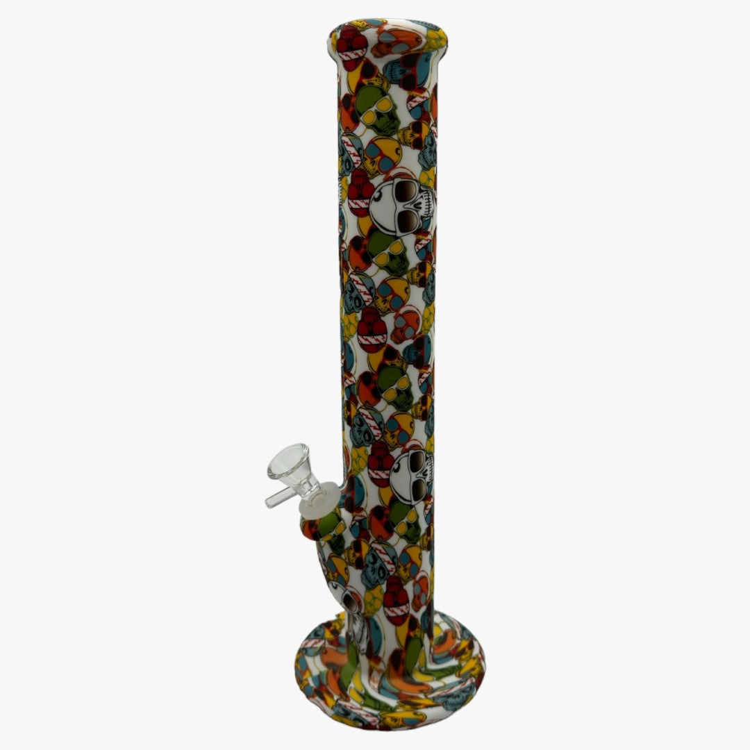 14'' STRAIGHT  SILICONE BONG