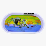 Load image into Gallery viewer, RICK AND MORTY BLUETOOTH LED PLASTIC ROLLING TRAY
