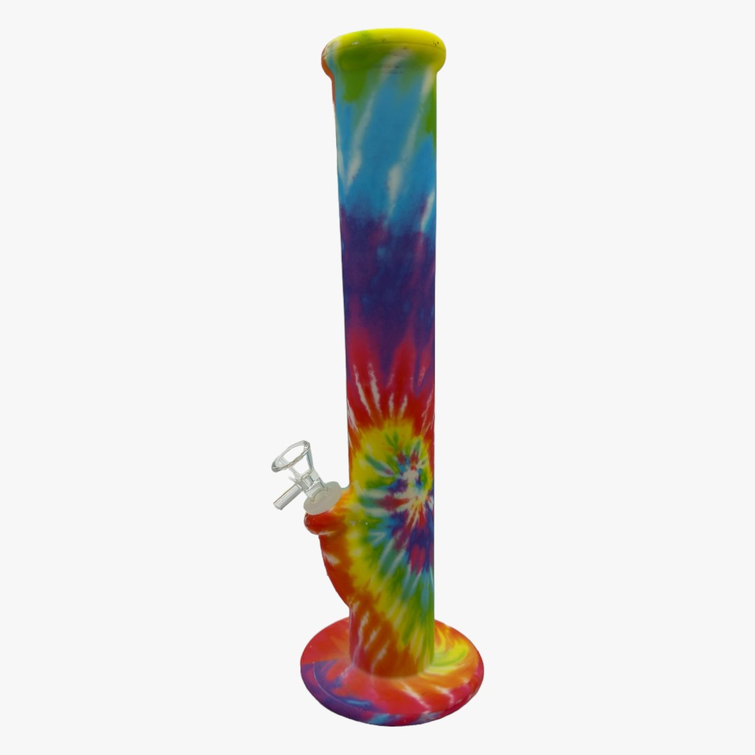 14'' STRAIGHT  SILICONE BONG