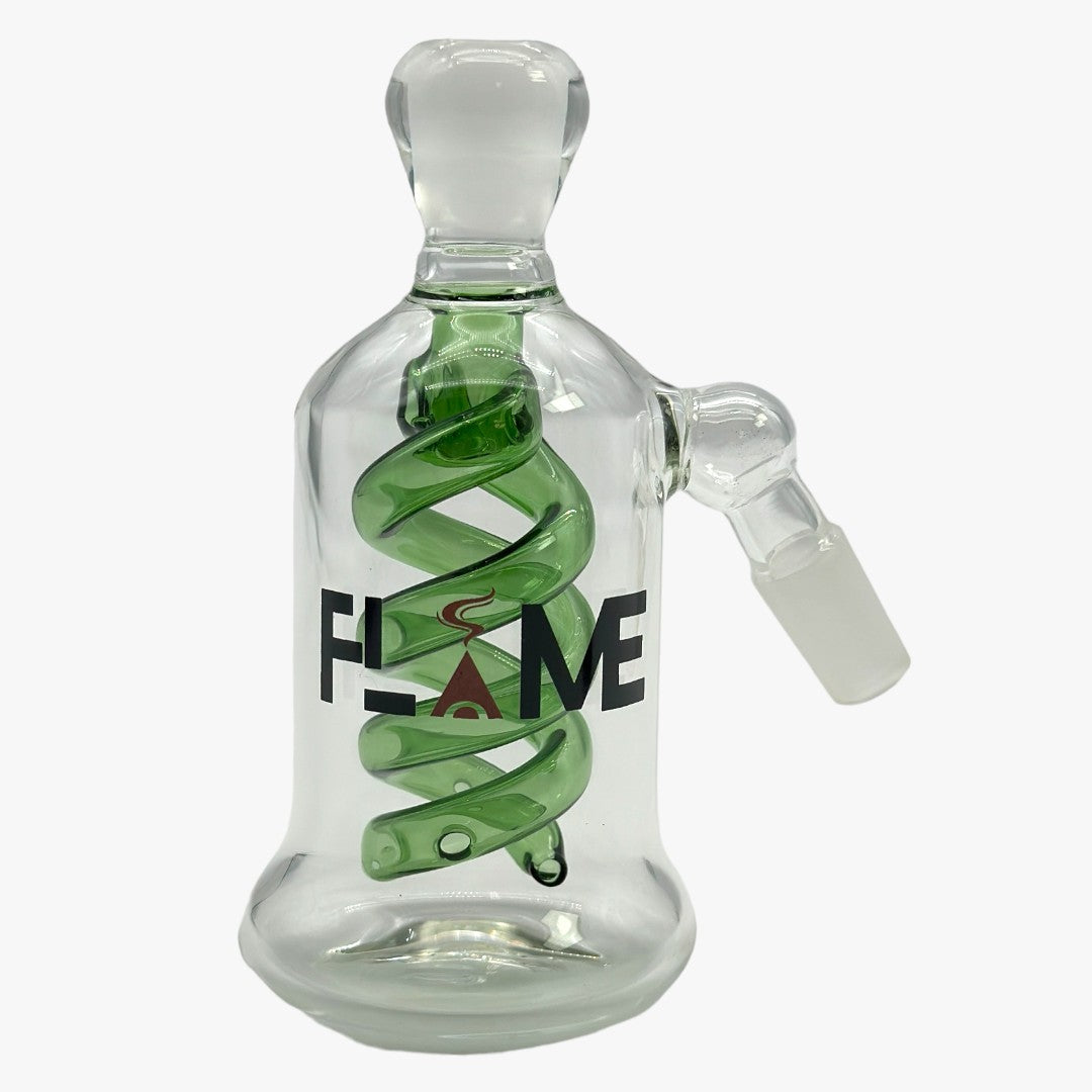 FLAME AC-51 GREEN 14MM 45 DEGREE ASH CATCHER