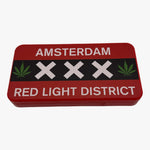 Load image into Gallery viewer, AMSTERDAM RED DISTRICT ROLLING TRAY
