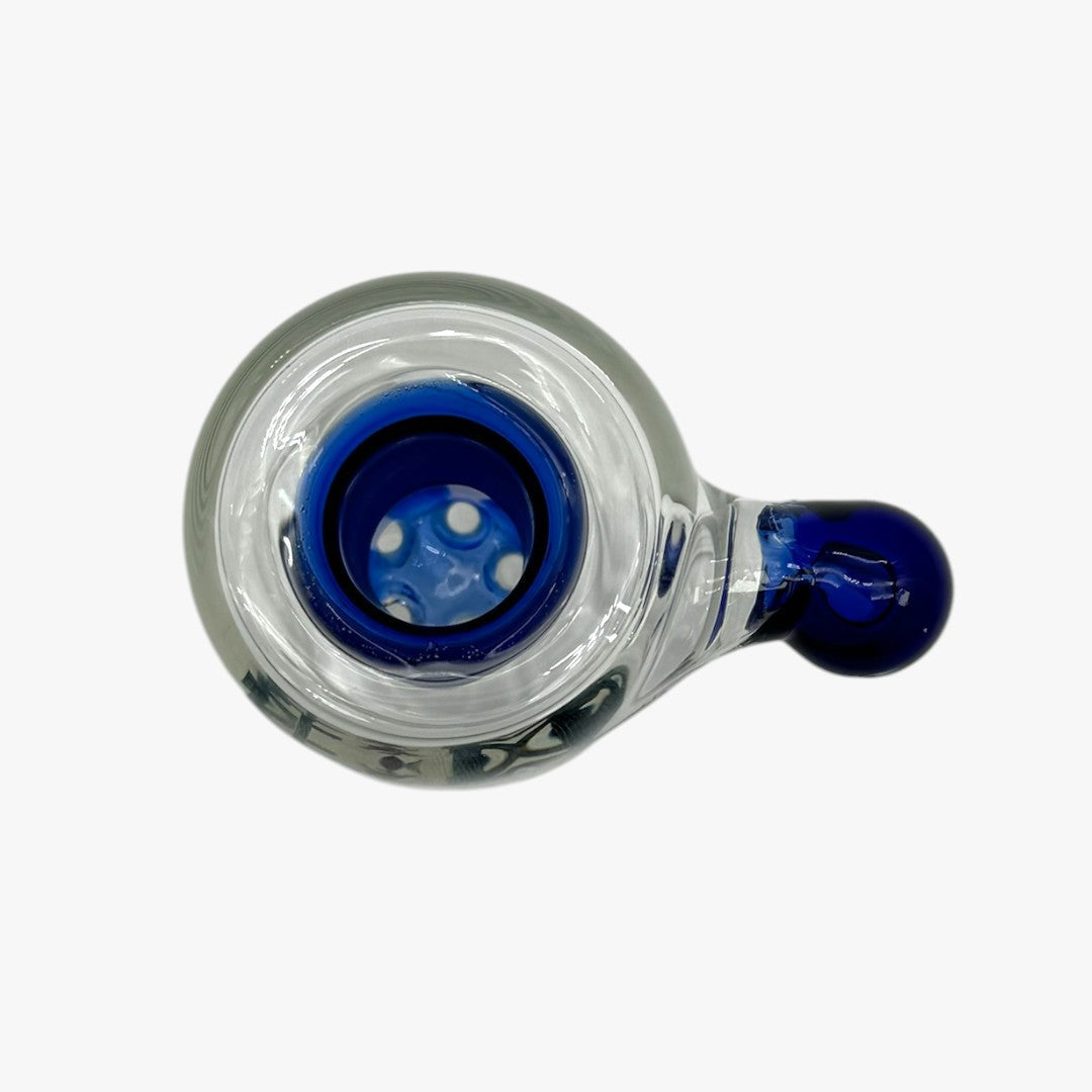 FLAME MBAC037 BLUE 14MM 90 DEGREE ASH CATCHER M-14 TO F-18