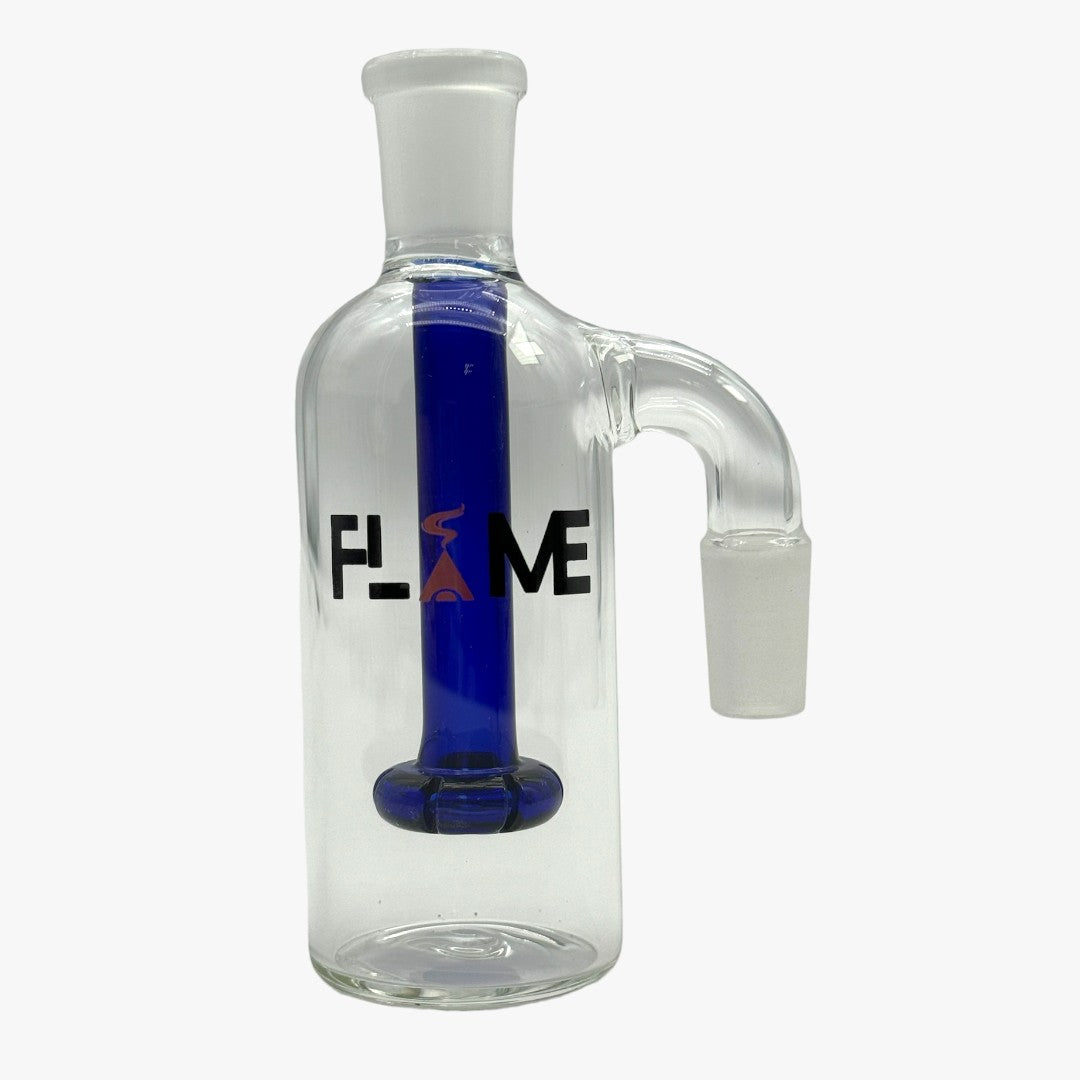 FLAME MBAC 012 BLUE 14MM 90 DEGREE ASH CATCHER