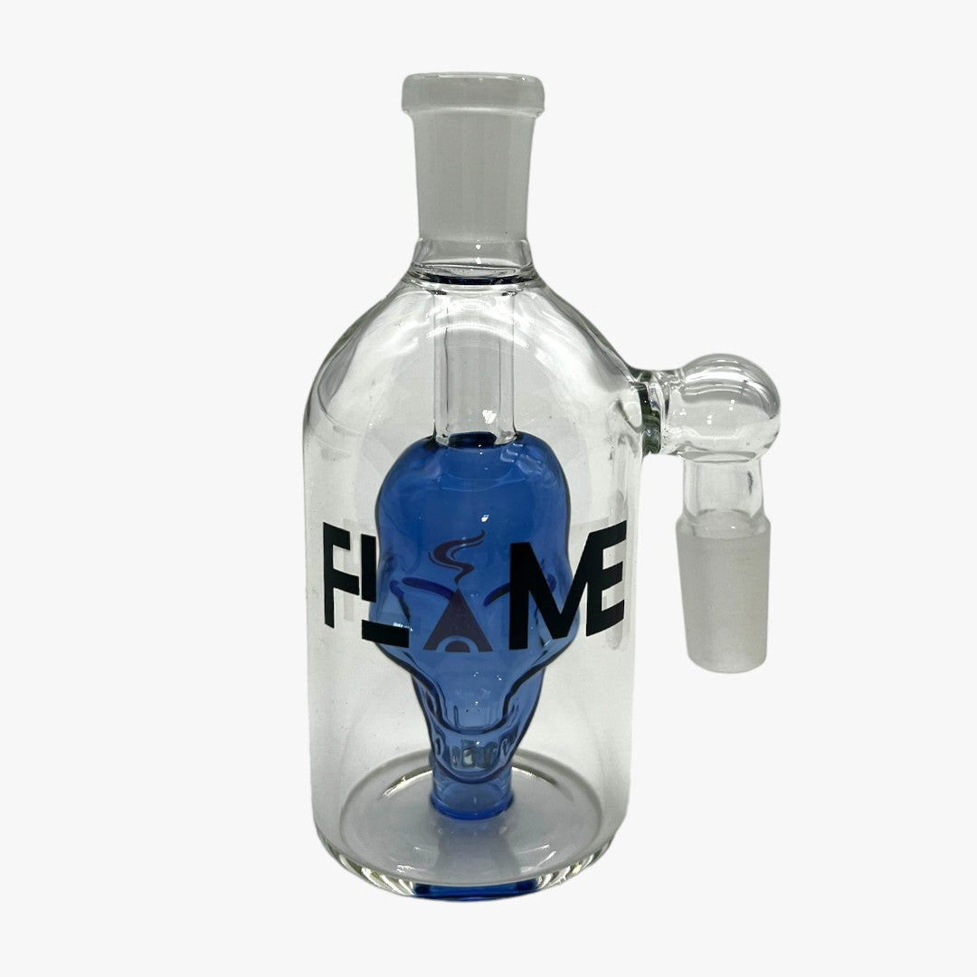 FLAME AC-50 LIGHT BLUE 14MM 90 DEGREE ASH CATCHER