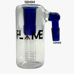 Load image into Gallery viewer, FLAME MBAC037 BLUE 14MM 90 DEGREE ASH CATCHER M-14 TO F-18
