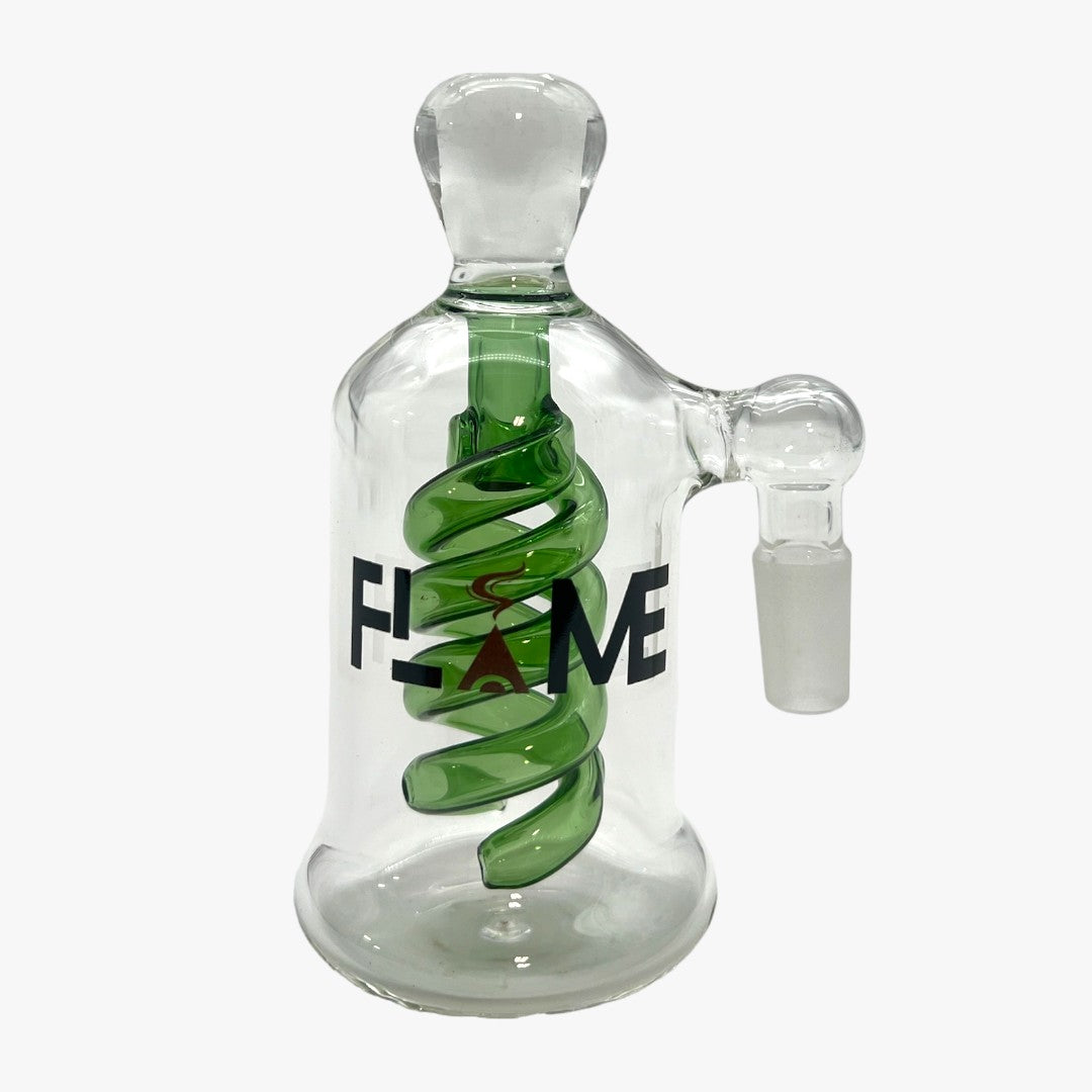 FLAME AC-51 GREEN 14MM 90 DEGREE ASH CATCHER